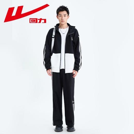 回力运动裤男士2025秋冬新款直筒阔腿卫裤潮流百搭宽松休闲长裤子 商品图8