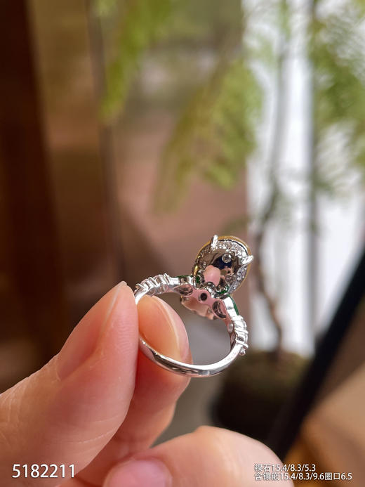 5182211，猫头鹰戒指。具体价格微信咨询 商品图4