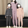 裁缝学苑QZ49保暖两件套校服神器纸样儿童亲子装立领套装内胆样板图纸 商品缩略图5