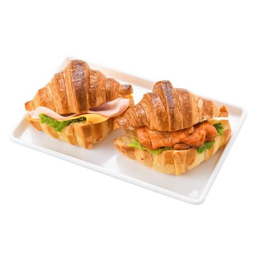 芝士火腿鸡排可颂三明治140g/盒（早餐/便携） 商品图3