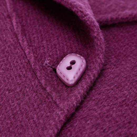 QH931斯尔丽25秋季新款软糯保暖简洁大方INS爆款气质高雅大衣 商品图6