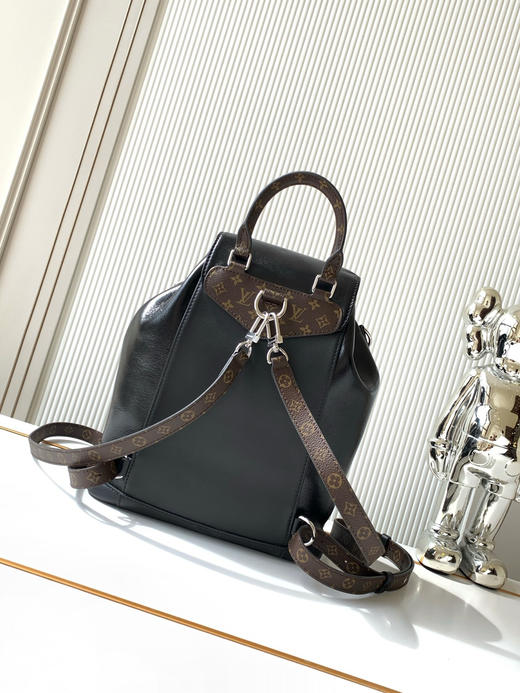 秋冬特惠💰1390 渠道级LV【全钢五金 变码芯片】te级LV 全套包装 M12587黑色 本款 Montsouris 小号双肩包 商品图2