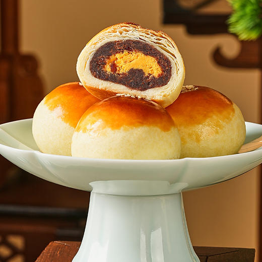 【长安喜乐礼盒】皇家尚食局西安特产点心礼盒中式贵妃水晶饼枣泥糕点送礼长辈食品855g 商品图3