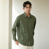 GXG男装【压褶工艺】春季时尚肌理感面料男款翻领长袖衬衫K&C 商品缩略图10