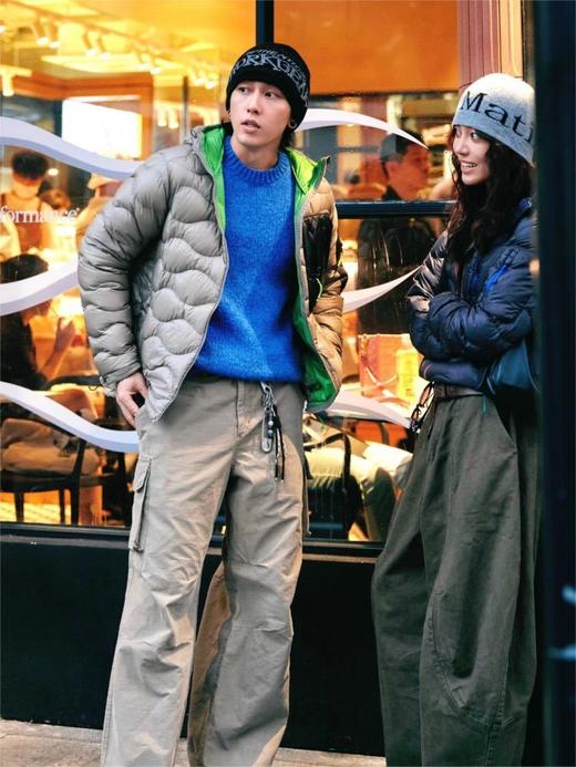 邓超王楚钦同款PP壁ke*同源山系吐司羽绒棉服 商品图6