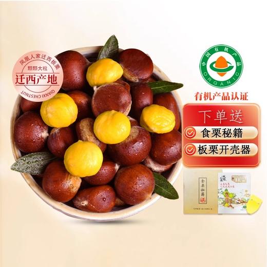 严选 | 迁西有机板栗(2025年大板栗5斤 附:食栗秘籍+栗爪) 商品图0