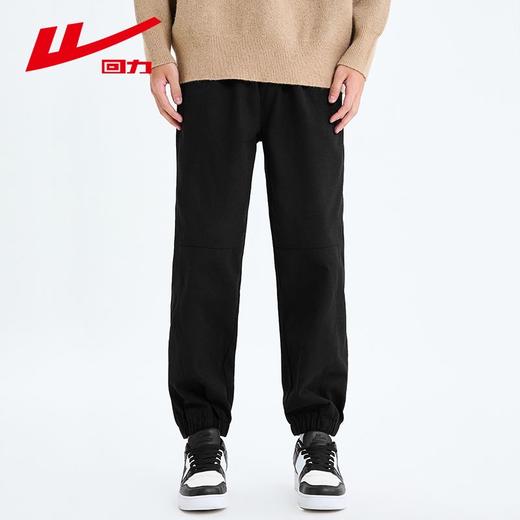 回力工装裤男士2025春秋新款美式机能裤潮流黑色运动束脚休闲裤子 商品图1