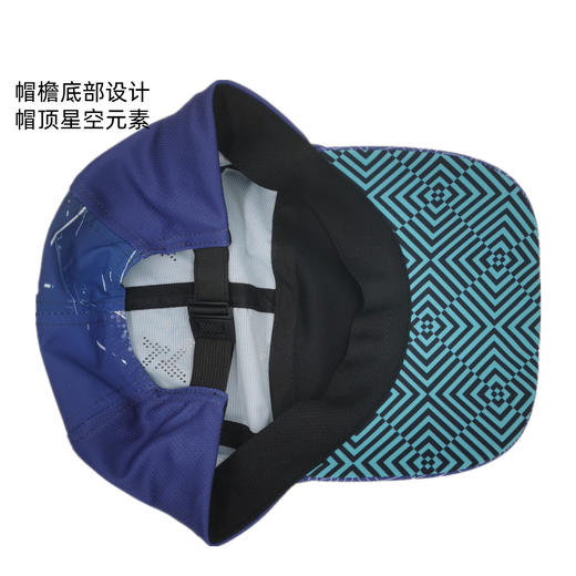 无境打孔超轻防晒透气吸汗排汗运动马拉松越野跑步全顶帽 商品图2