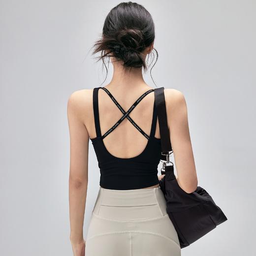 跃牌【海听系列】一体杯无痕运动内衣女防震跑步聚拢定型高强度健身文胸XC90 商品图0