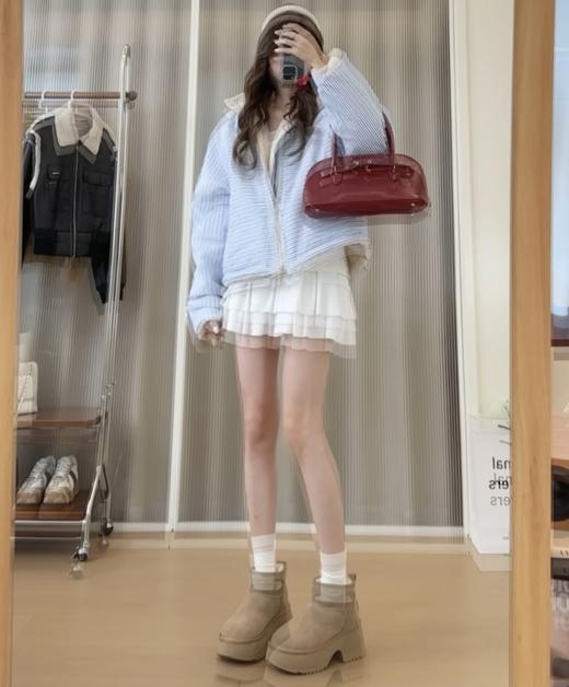 UG&G厚底人鱼羊毛雪地靴 商品图4