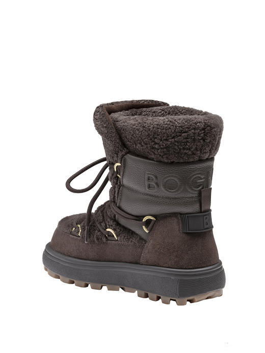 Bogner Shoes - Chamonix S 10 A - Dark Brown - 女装 - 鞋子 - 深棕色 商品图1