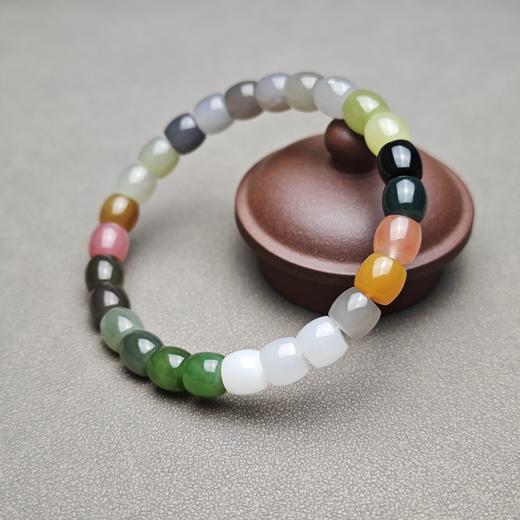 特惠！和田玉多宝老型珠直切多宝手串 1122-20 商品图5