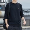 JEEP SPIRIT卫衣男秋季休闲宽松圆领长袖T恤男套头上衣纯棉HL2037 商品缩略图0