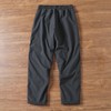 双层防风防水拉链口袋直筒加绒裤 商品缩略图1