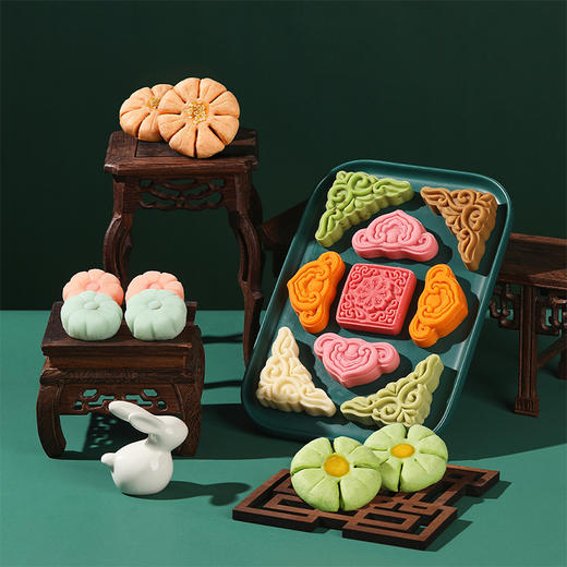 【皇家一品】皇家尚食局订婚糖果礼盒装结婚糕点提亲聘礼新年圣诞送长辈伴手礼684g 商品图3