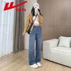 回力高腰牛仔裤女2025新款春秋季小个子宽松显瘦直筒休闲阔腿裤子 商品缩略图1