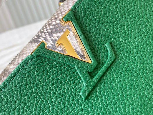 秋冬特惠💰1600 渠道级LV te级LV 全套包装 N99387/M48865绿 本款 Capucines 迷你号手袋 商品图3