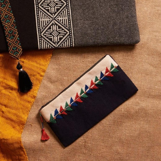 心艺手作：“生命之花”手工刺绣铅笔袋 Pukhtadozi Pencil Case 商品图2