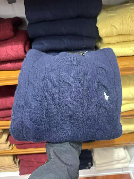 999 黑五巨折💢羊绒麻花🐏🇺🇸✨Ralph Lauren拉夫劳伦麻花羊毛针织衫🤍柔软90%羊毛+10%山羊绒，细腻又保暖 商品图8