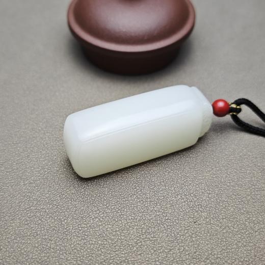 新疆和田玉且末料羊脂玉厚实平安牌 1122-2 商品图5