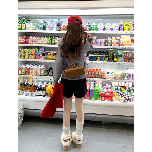 <曾小咸推荐> 现货秒杀！微信超特价！高腰毛呢短裤 日常129.99 立减70 秒杀59.99！ 商品图4