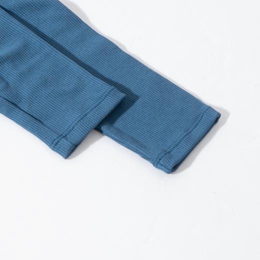 茧墨 半高领罗纹显瘦暖绒衣 商品图4