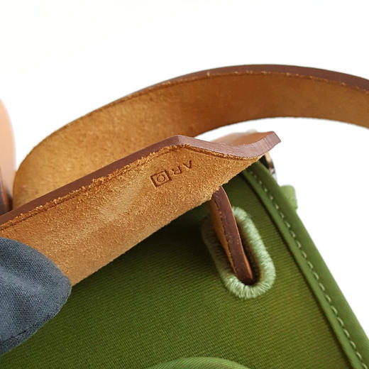 【9新】Hermes爱马仕绿色帆布Herbag 31手提单肩包女士171125PM02 商品图8