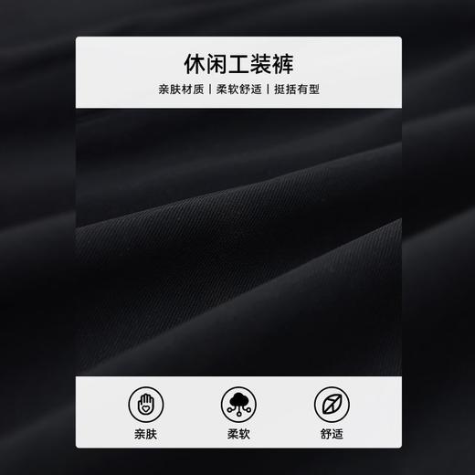 回力机能工装裤男夏季新款美式潮牌阔腿直筒裤宽松休闲大码长裤子 商品图9