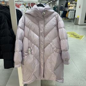 259.9元 GM女羽绒服淡紫色 508919-HD（线上线下同步在售不保证有货，介意勿拍）