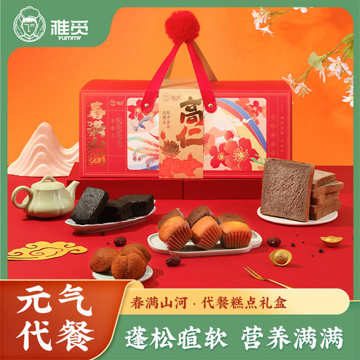 雅觅 春满山河·代餐糕点礼盒 商品图0