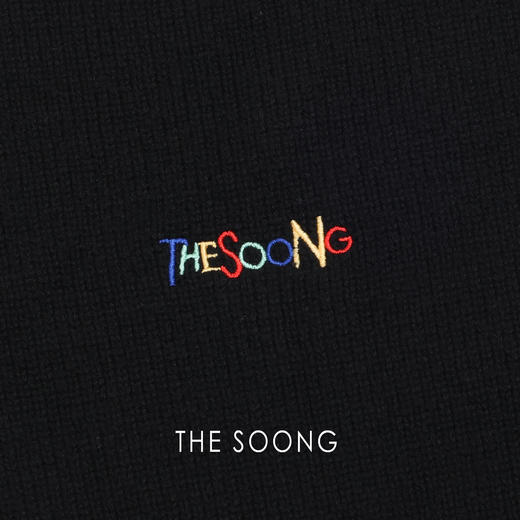 THESOONG"S家毛衣"羊绒羊毛亲肤保暖字母圆领毛衣HBMY7722 商品图2