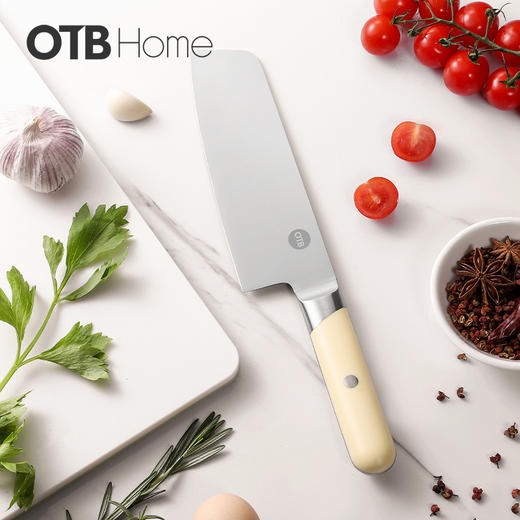 OTB星云系列小菜切不锈钢一体成型轻盈省力小巧锋利厨房刀具 商品图0