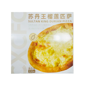 潮香村320g苏丹王榴莲披萨