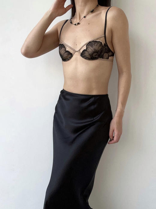 Her Senses｜极织 12B151YN 列维斯蕾丝3/4杯钢圈文胸 [ 黑BK01 ] 商品图4
