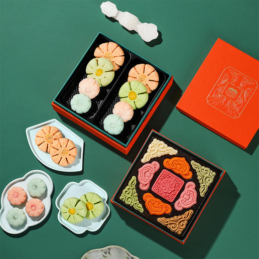 【皇家一品】皇家尚食局订婚糖果礼盒装结婚糕点提亲聘礼新年圣诞送长辈伴手礼684g 商品图2