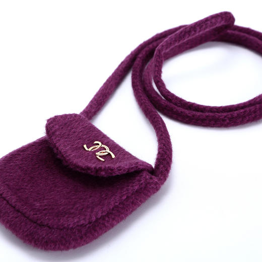 QH941斯尔丽2025新款羊毛大衣高级感廓形松弛配斜跨小包长款大衣 商品图7