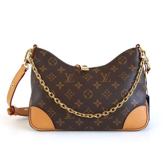 【95新】LV路易威登M45832  老花Boulogne黄牛角包单肩包女士241125NJS06 商品图0