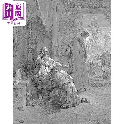 【中商原版】The Dore Bible Illustrations 进口艺术 多雷插画黑白版画 商品图2