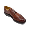 断码特价英码8.5（42.5码）——英国原产翼型雕花布洛克男士德比正装鞋Doddington 道丁顿-全粒面红棕色小牛皮 商品缩略图1