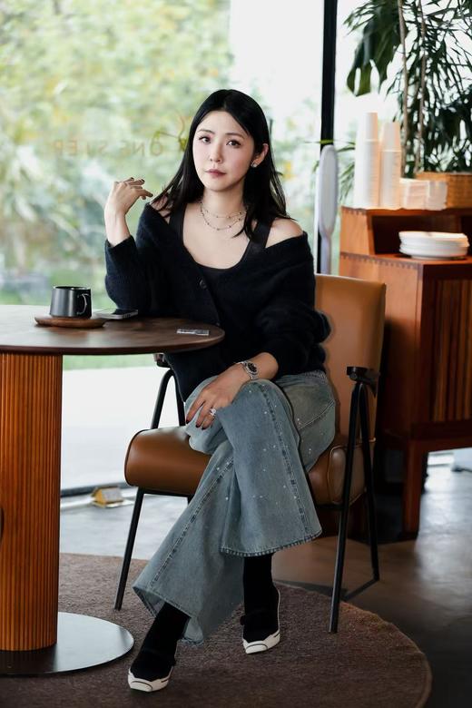 MAISON COVET 丝羊绒夹花开衫外套 商品图8