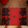2025新年【迎福入屋】入户门地垫 红色丝圈进门脚垫 玄关家用乔迁喜庆除尘地毯 商品缩略图8