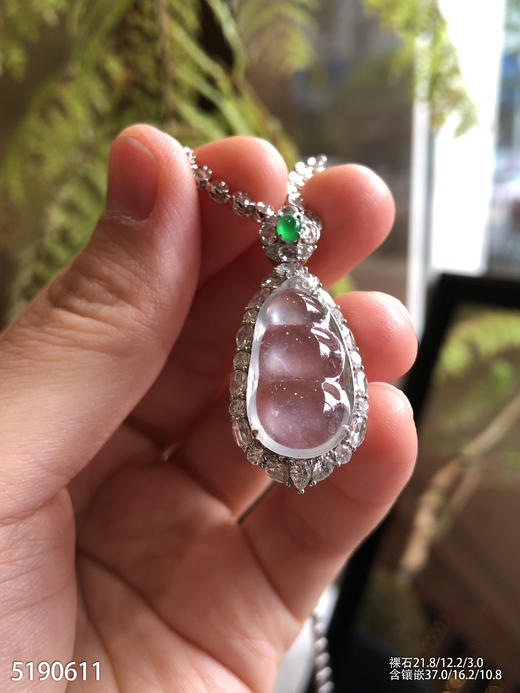 5190611，福豆吊坠。具体价格微信咨询 商品图3