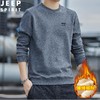 JEEP SPIRIT秋冬绒加厚圆领长袖羊羔绒卫衣宽松羊羔绒卫衣HL7611D 商品缩略图0