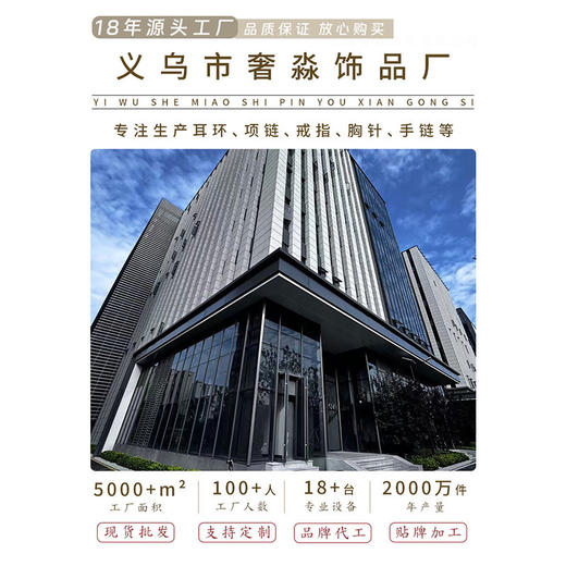 C-190欧美跨境个性几何圆圈耳环重工奢华小众设计感耳扣轻奢高级感耳饰 商品图2