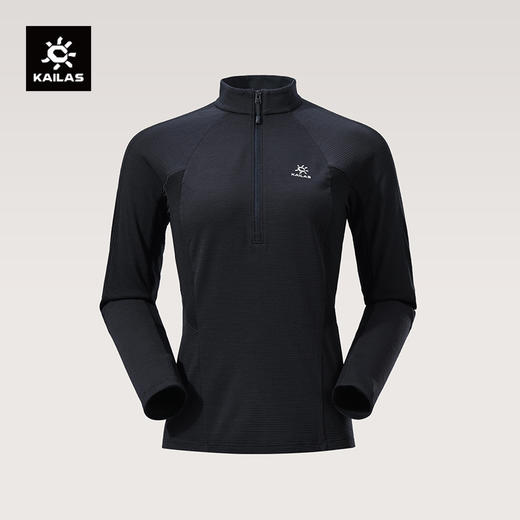 KAILAS凯乐石 XM2 女款半开美丽诺羊毛抓绒衣 KG2532216 商品图0