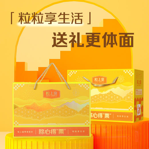 【粒上皇】称心得栗大礼包-13袋年货坚果零食过节送礼大礼包1445g-FN 商品图1