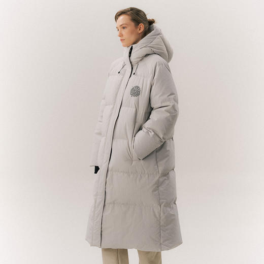 长款羽绒服防风保暖鹅绒面包服外套冬新款维UPPERVOID二普纬度 商品图3