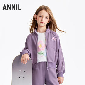女童针织外套春季新款安奈儿童装EG615521