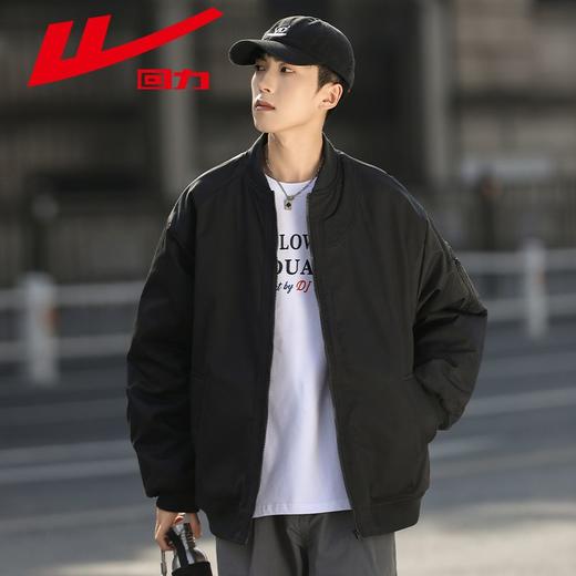回力飞行员夹克男士2025春秋新款休闲棒球服潮流百搭美式工装外套 商品图3