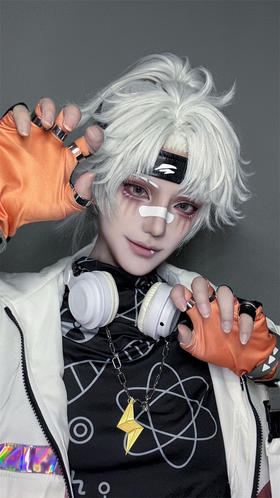 LENSPOP 半年抛Cos美瞳 次元梦境灰 直径14.2mm 灰色